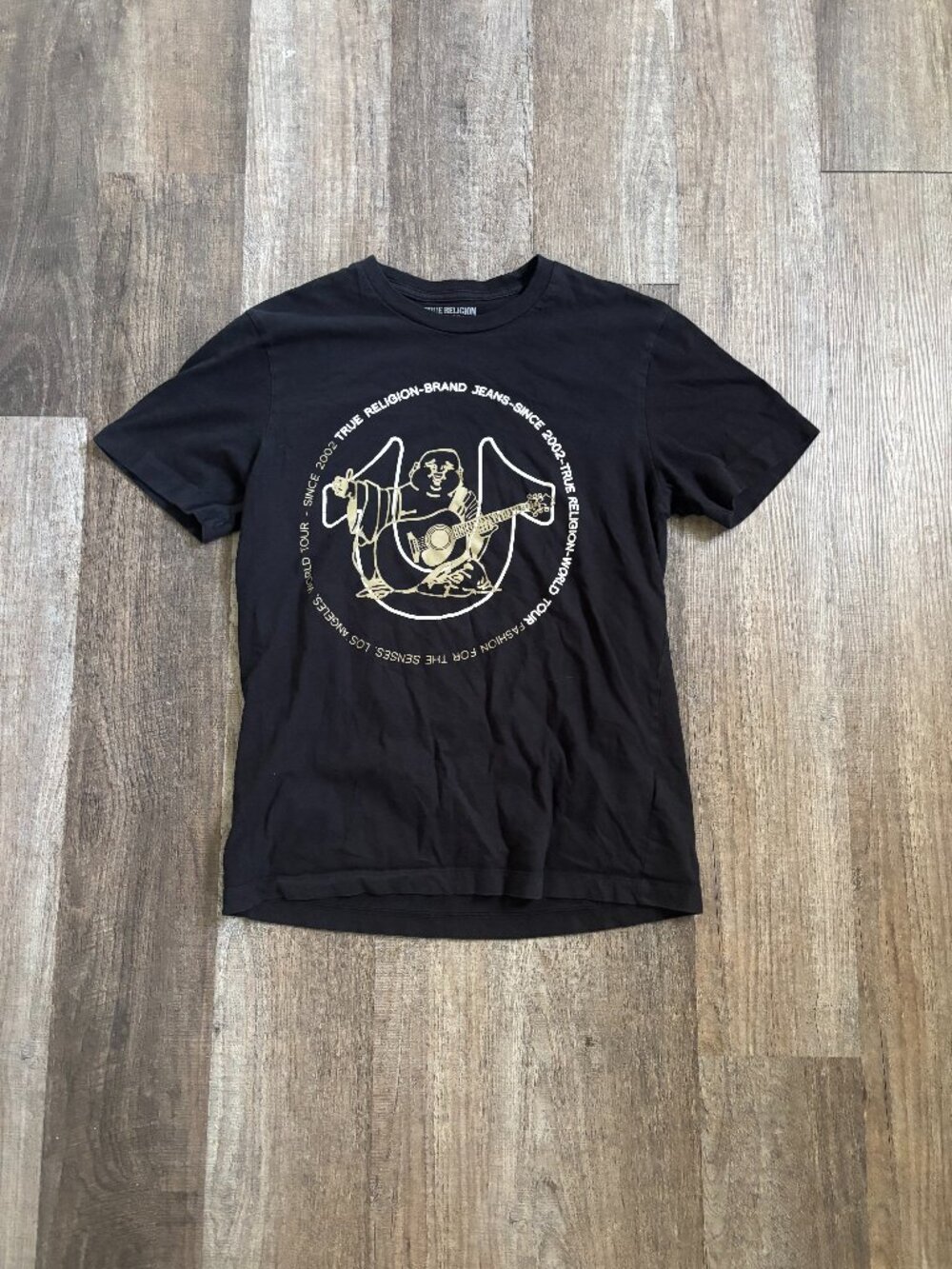 True Religion Buddha Logo Graphic Tee Shirt